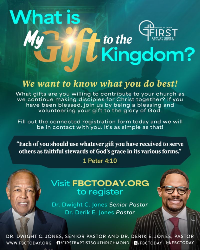 Image for the Tweet beginning: Your gifts matter, and your