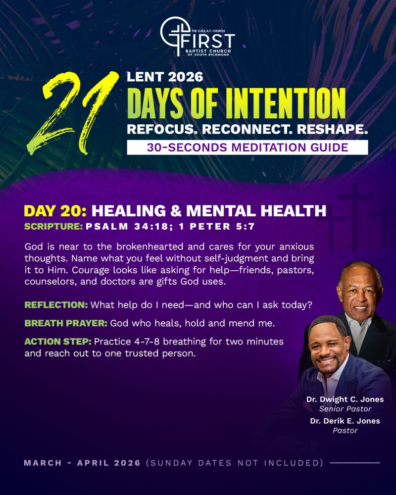 Image for the Tweet beginning: Day 20: Healing &amp; Mental